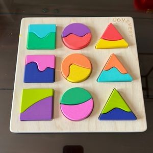 Lovevery Land and Sky Two-Part Puzzle Board - Free Spirit Playkit